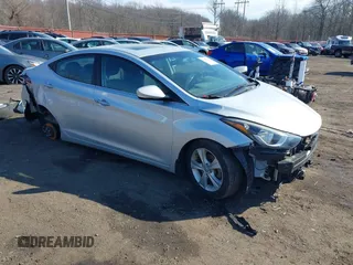 2016 Hyundai Elantra SE with VIN 5NPDH4AE8GH734796, listed as a IAAI auction lot 41645318 with 82,893 mi miles and . Bid and sale history available at DreamBid. Image 1.