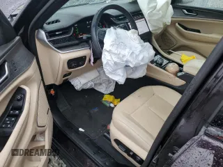 2022 Jeep Grand Cherokee with VIN 1C4RJYB61N8757034, listed as a Copart auction lot 42817095 with 23,396 mi miles and Salvage title. Bid and sale history available at DreamBid. Image 8.
