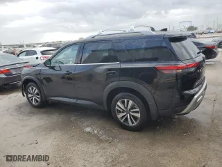 2024 Nissan Pathfinder SL with VIN 5N1DR3CA8RC238442, listed as a Copart auction lot 84751664 with 22,384 mi miles and Salvage Title. Bid and sale history available at carsss.com. Image 2.