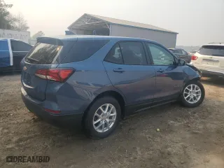 2024 Chevrolet Equinox LS with VIN 3GNAXHEG5RL205096, listed as a Copart auction lot 50379735 with 13,598 mi miles and Non Repairable. Bid and sale history available at carsss.com. Image 3.