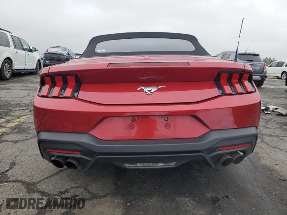 2024 Ford Mustang EcoBoost z VIN 1FAGP8UHXR5118099, wystawiony jako Copart lot #56729295 z przebiegiem 21 347 mil mil oraz Szkoda całkowita • Salvage title. Historia ofert i sprzedaży dostępna na DreamBid. Obrazek 6.