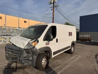 2018 Ram ProMaster Cargo with VIN 3C6TRVAG5JE147460, listed as a Copart auction lot 80108494 with Not Provided miles and Clean Title. Bid and sale history available at DreamBid. Image 2.