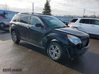 2010 Chevrolet Equinox LT w/1LT with VIN 2CNFLEEWXA6377029, listed as a Copart auction lot 46911045 with 155,256 mi miles and Salvage Title. Bid and sale history available at carsss.com. Image 4.