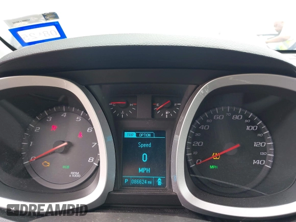 2015 Chevrolet Equinox LT with VIN 1GNFLFEK8FZ120901, listed as a IAAI auction lot 41932140 with 86,624 mi miles and . Bid and sale history available at DreamBid. Image 7.
