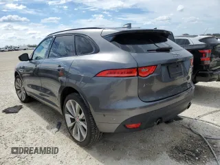 2019 Jaguar F-Pace 30t R-Sport with VIN SADCL2GX3KA613072, listed as a Copart auction lot 77254824 with 57,420 mi miles and Salvage title. Bid and sale history available at DreamBid. Image 2.