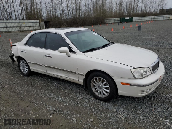 2004 Hyundai XG z VIN KMHFU45E74A301113, wystawiony jako Copart lot #46635495 z przebiegiem 104 776 mil mil oraz Szkoda całkowita • Salvage title. Historia ofert i sprzedaży dostępna na DreamBid. Obrazek 4.
