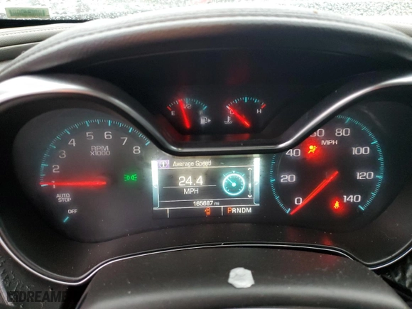 2016 Chevrolet Impala LS with VIN 1G11Z5SA3GU114972, listed as a Copart auction lot 44808895 with 165,687 mi miles and Salvage Title. Bid and sale history available at carsss.com. Image 9.