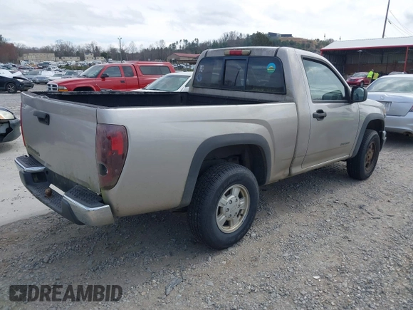 2005 Chevrolet Colorado Z85 with VIN 1GCDT146X58199094, listed as a IAAI auction lot 41865087 with 250,108 mi miles and . Bid and sale history available at DreamBid. Image 4.