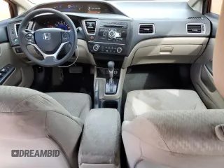 2014 Honda Civic LX with VIN 2HGFB2F57EH519196, listed as a Copart auction lot 53933895 with 297,351 mi miles and Salvage Title. Bid and sale history available at DreamBid. Image 8.