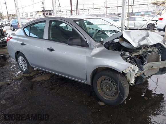 2014 Nissan Versa SV with VIN 3N1CN7AP3EL850625, listed as a IAAI auction lot 41786792 with 193,433 mi miles and . Bid and sale history available at carsss.com. Image 1.