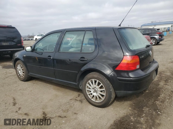2003 Volkswagen Golf GLS с VIN 9BWGK61J034062472, выставлен на аукционе Copart как лот 49186615 с пробегом 163 365 миль миль и Списание • Salvage title. История ставок и продаж доступна на DreamBid. Изображение 2.