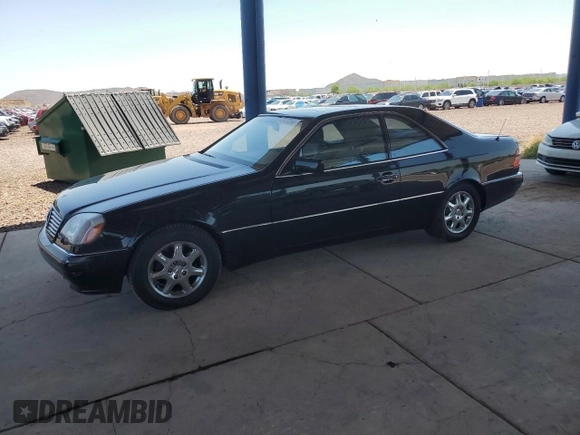 1998 Mercedes-Benz CL with VIN WDBGA70G3WA379773, listed as a Copart auction lot 63527254 with 105,214 mi miles and Clean Title. Bid and sale history available at DreamBid. Image 1.