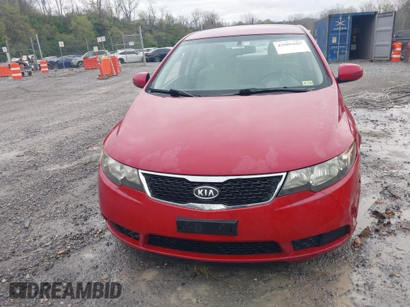 2013 Kia Forte EX with VIN KNAFU4A27D5729222, listed as a IAAI auction lot 42005687 with 124,785 mi miles. Bid and sale history available at carsss.com. Image 12.