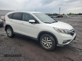 2015 Honda CR-V EX-L with VIN 5J6RM3H75FL007879, listed as a Copart auction lot 53157455 with 81,301 mi miles and Salvage Title. Bid and sale history available at carsss.com. Image 4.