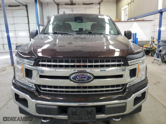 2019 Ford F-150 XL with VIN 1FTEW1EP2KFA41505, listed as a Copart auction lot 42083035 with 95,782 mi miles and Salvage Title. Bid and sale history available at carsss.com. Image 5.