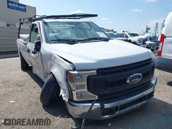 2020 Ford F-250 XL with VIN 1FTBF2A66LEE20729, listed as a IAAI auction lot 41261766 with 100,530 mi miles and . Bid and sale history available at DreamBid. Image 1.