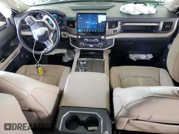 2023 Ford Expedition Max Limited с VIN 1FMJK2A85PEA07324, выставлен на аукционе Copart как лот 47500295 с пробегом 38 725 миль миль и Списание • Salvage title. История ставок и продаж доступна на DreamBid. Изображение 8.