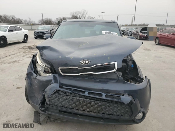 2015 Kia Soul ! with VIN KNDJX3A57F7125749, listed as a Copart auction lot 48040195 with 86,687 mi miles and Salvage Title. Bid and sale history available at carsss.com. Image 5.
