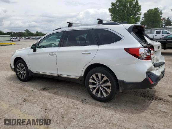 2018 Subaru Outback Touring z VIN 4S4BSATC0J3317674, wystawiony jako Copart lot #57211034 z przebiegiem 98 632 mil mil oraz Szkoda całkowita • Salvage title. Historia ofert i sprzedaży dostępna na DreamBid. Obrazek 2.