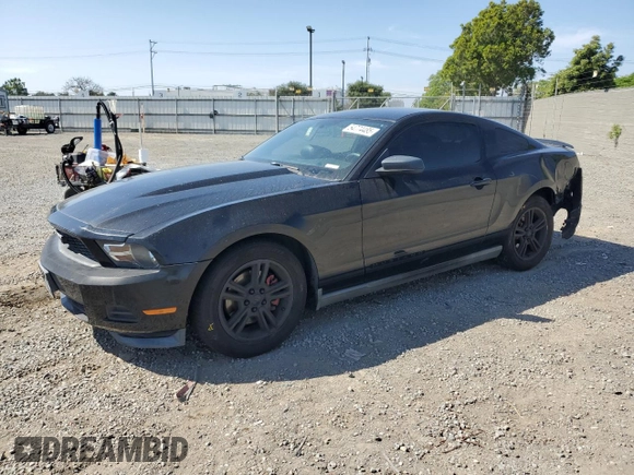 2011 Ford Mustang V6 with VIN 1ZVBP8AM6B5125933, listed as a Copart auction lot 54774485 with 188,425 mi miles and Salvage title. Bid and sale history available at DreamBid. Image 1.