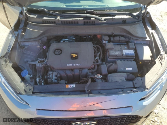 2021 Hyundai Kona SE with VIN KM8K12AA4MU607702, listed as a Copart auction lot 50386665 with 38,958 mi miles and Salvage Title. Bid and sale history available at carsss.com. Image 12.