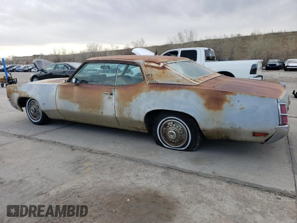 1970 Oldsmobile 88 z VIN 354370M294075, wystawiony jako Copart lot #52208755 z przebiegiem 43 574 mil mil oraz Tytuł czysty. Historia ofert i sprzedaży dostępna na DreamBid. Obrazek 2.
