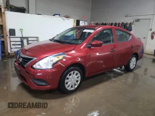 2016 Nissan Versa S with VIN 3N1CN7AP0GL881222, listed as a Copart auction lot 48714965 with 97,843 mi miles and Salvage Title. Bid and sale history available at carsss.com. Image 1.