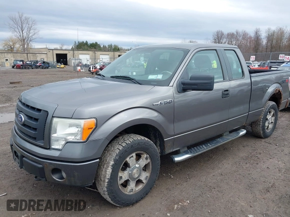 2010 Ford F-150 XL with VIN 1FTEX1E82AFA32002, listed as a IAAI auction lot 41874430 with 264,658 mi miles. Bid and sale history available at carsss.com. Image 17.