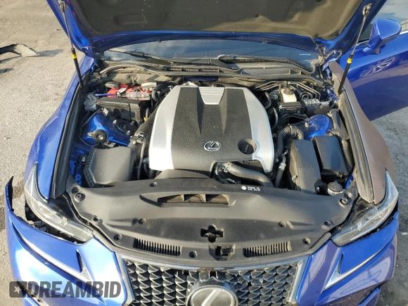 2017 Lexus IS with VIN JTHCM1D22H5024316, listed as a Copart auction lot 43528395 with 0 mi miles and Salvage Title. Bid and sale history available at carsss.com. Image 11.