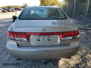 2006 Hyundai Azera SE with VIN KMHFC46F36A049549, listed as a Copart auction lot 75206174 with 82,617 mi miles and Salvage Title. Bid and sale history available at carsss.com. Image 6.