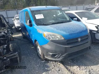 2017 Ram ProMaster City Cargo Tradesman with VIN ZFBERFAB0H6E01531, listed as a IAAI auction lot 41889780 with 59,734 mi miles and . Bid and sale history available at carsss.com. Image 1.