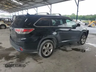 2015 Toyota Highlander Limited with VIN 5TDYKRFHXFS069668, listed as a Copart auction lot 57432665 with 272,966 mi miles and Salvage title. Bid and sale history available at DreamBid. Image 3.