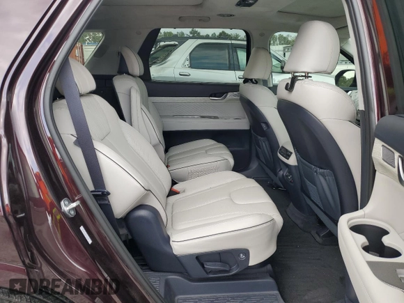 2024 Hyundai Palisade Calligraphy z VIN KM8R7DGE7RU654586, wystawiony jako Copart lot #43860665 z przebiegiem 12 812 mil mil oraz Szkoda całkowita • Salvage title. Historia ofert i sprzedaży dostępna na DreamBid. Obrazek 11.