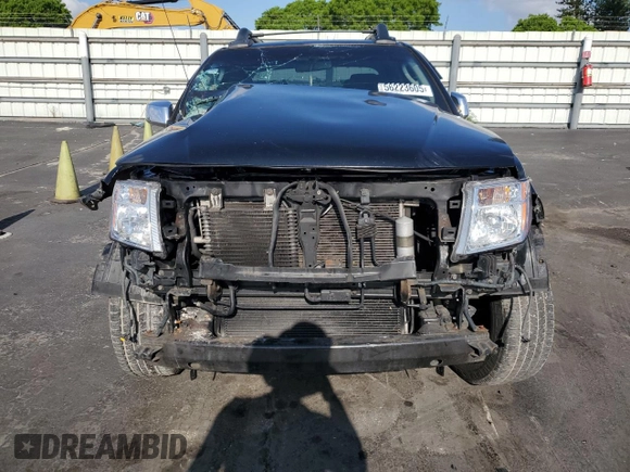 2007 Nissan Frontier SE with VIN 1N6AD07U67C424645, listed as a Copart auction lot 56223605 with 113,844 mi miles and Salvage title. Bid and sale history available at DreamBid. Image 5.