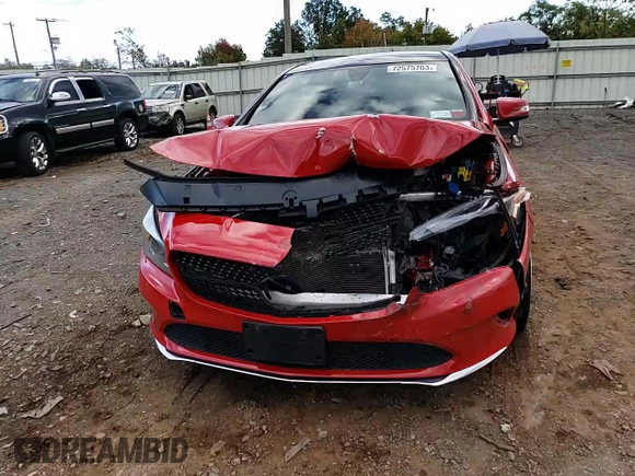 2019 Mercedes-Benz CLA 250 with VIN WDDSJ4GB7KN767215, listed as a Copart auction lot 72575703 with 58,953 mi miles and . Bid and sale history available at DreamBid. Image 11.