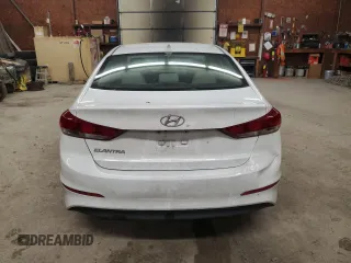 2017 Hyundai Elantra SE with VIN 5NPD84LF5HH177451, listed as a Copart auction lot 62133015 with 128,129 mi miles and Clean title. Bid and sale history available at DreamBid. Image 6.