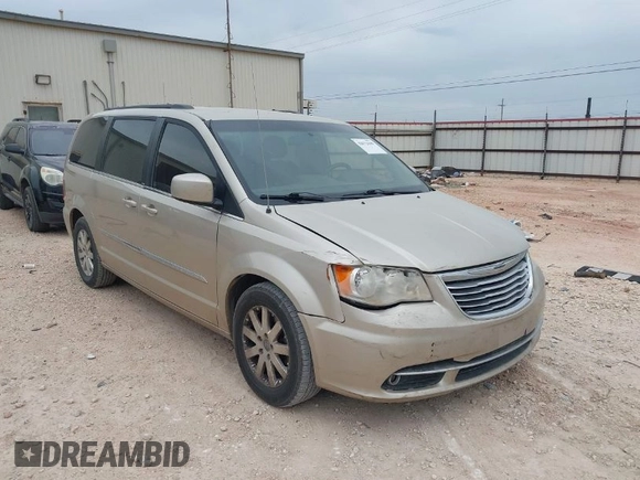 2013 Chrysler Town & Country Touring with VIN 2C4RC1BGXDR662534, listed as a IAAI auction lot 42071840 with 120,098 mi miles. Bid and sale history available at carsss.com. Image 1.