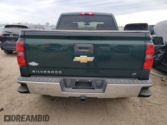 2015 Chevrolet Silverado 1500 LT with VIN 3GCUKREC5FG181510, listed as a Copart auction lot 52406535 with 95,422 mi miles and Salvage Title. Bid and sale history available at carsss.com. Image 6.