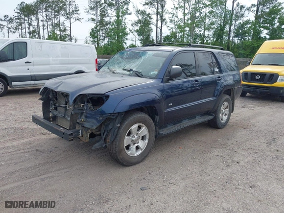 2004 Toyota 4Runner SR5 with VIN JTEZU14R348016531, listed as a IAAI auction lot 41940894 with 232,616 mi miles. Bid and sale history available at carsss.com. Image 2.