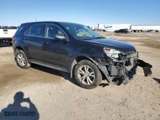 2017 Chevrolet Equinox LS with VIN 2GNFLEEK0H6121727, listed as a Copart auction lot 41479145 with 71,070 mi miles and Salvage Title. Bid and sale history available at carsss.com. Image 4.