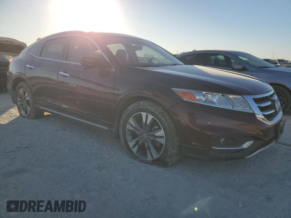 2014 Honda Crosstour EX-L with VIN 5J6TF1H54EL000519, listed as a Copart auction lot 87020624 with 113,996 mi miles and Salvage Title. Bid and sale history available at carsss.com. Image 4.