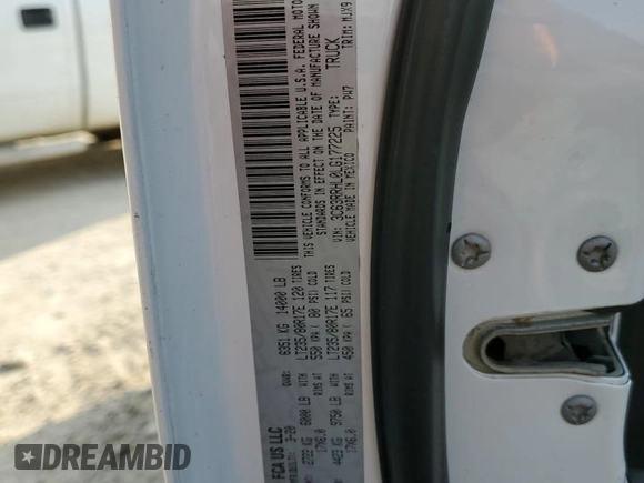2020 Ram 3500 Big Horn with VIN 3C63RRHL0LG177225, listed as a Copart auction lot 44219355 with 230,663 mi miles and Clean Title. Bid and sale history available at carsss.com. Image 13.