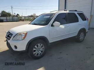 2005 Honda CR-V EX SE with VIN JHLRD789X5C032227, listed as a Copart auction lot 52847815 with 302,341 mi miles and Salvage Title. Bid and sale history available at carsss.com. Image 1.