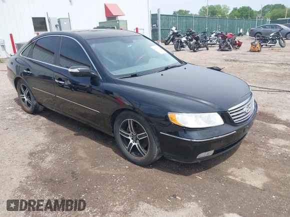 2008 Hyundai Azera Limited with VIN KMHFC46F78A318963, listed as a IAAI auction lot 42130920 with 104,412 mi miles and . Bid and sale history available at DreamBid. Image 1.
