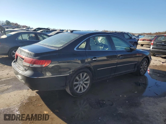 2009 Hyundai Azera Limited z VIN KMHFC46F69A344892, wystawiony jako Copart lot #79239454 z przebiegiem 205 624 mil mil oraz Szkoda całkowita • Salvage title. Historia ofert i sprzedaży dostępna na DreamBid. Obrazek 3.