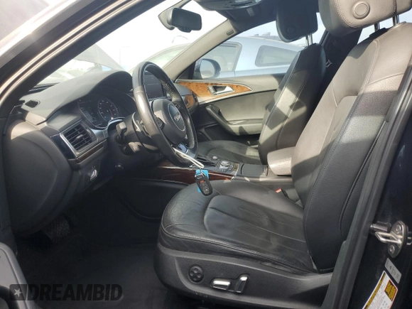 2016 Audi A6 2.0T Premium Plus with VIN WAUDFAFC2GN016444, listed as a Copart auction lot 81128174 with 121,361 mi miles and Clean Title. Bid and sale history available at carsss.com. Image 7.