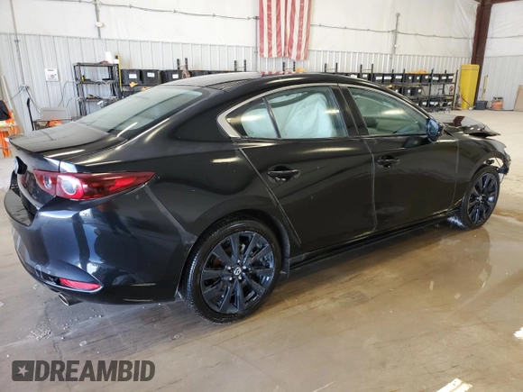 2024 Mazda 3 S Select Sport with VIN 3MZBPABM4RM400354, listed as a Copart auction lot 48822025 with 29,728 mi miles and Clean title. Bid and sale history available at DreamBid. Image 3.