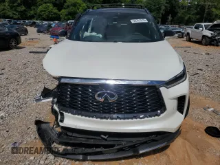 2024 Infiniti QX60 Autograph with VIN 5N1DL1HU8RC353874, listed as a Copart auction lot 58751515 with 10,778 mi miles and Salvage title. Bid and sale history available at DreamBid. Image 5.