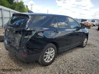 2024 Chevrolet Equinox LS with VIN 3GNAXHEG9RL131262, listed as a Copart auction lot 52107575 with 16,721 mi miles and Non Repairable. Bid and sale history available at carsss.com. Image 3.