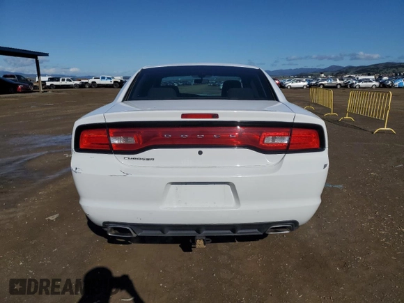 2012 Dodge Charger Police with VIN 2C3CDXAT4CH226632, listed as a Copart auction lot 44238295 with 70,027 mi miles and Salvage Title. Bid and sale history available at carsss.com. Image 6.
